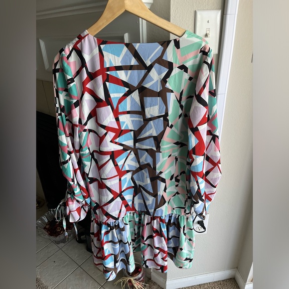 Anthropologie Chloe Oliver Pinnacle Print
Multicolor Mini Dress size medium - Picture 9 of 12